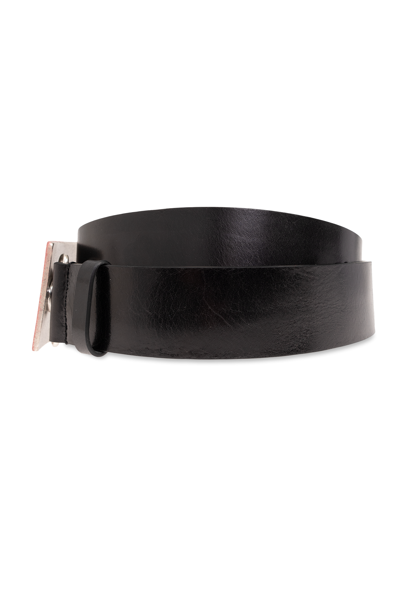 Black Leather belt Y Project - SchaferandweinerShops Japan
